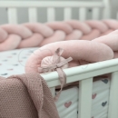 protectie laterala impletita pentru patut